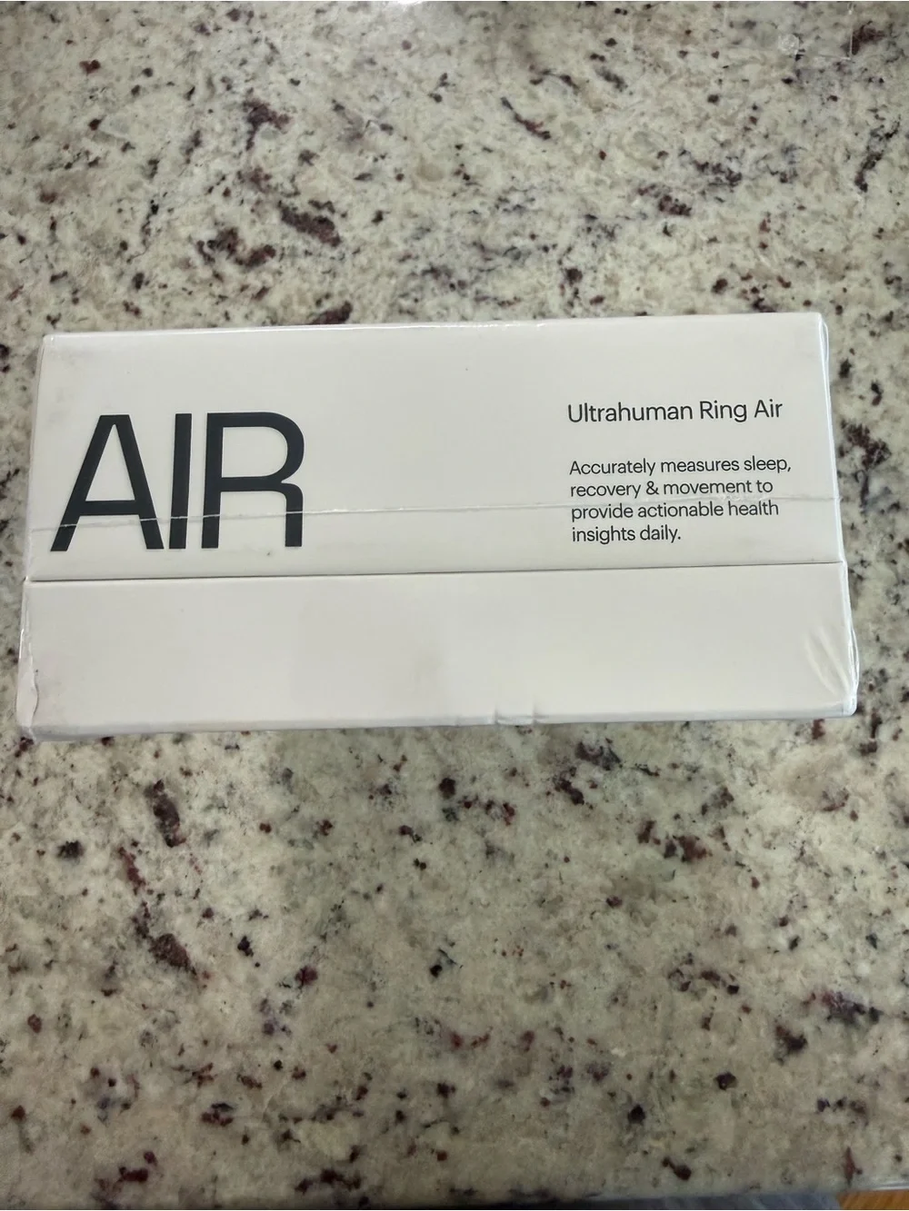 ULTRAHUMAN AIR Smart Ring - White Box